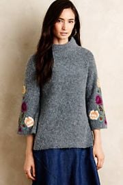 Rosevine Sweater Tunic at Anthropologie