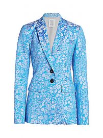 Rosie Assoulin - Brocade Classic Blazer at Saks Fifth Avenue