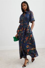 Rosie Assoulin Blue Boogie Woogie Bugle Boy Dress at Rent the Runway