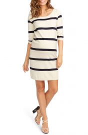 Rosie Pope Harper Stripe Maternity Sweater Dress at Nordstrom