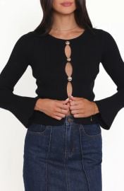 Rosienna Cutout Rib Top at Nordstrom