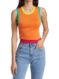 Rossi Colorblock Sweater Tank Top at Saks Fifth Avenue