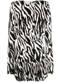 Rotate Zebra Print Mini Dress - Farfetch at Farfetch