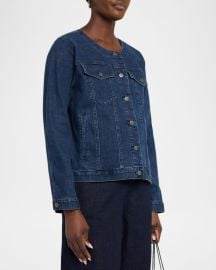 Round Nk Jacket at Neiman Marcus