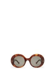 Round Screen sunglasses Havana - LOEWE at Loewe