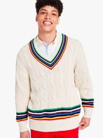 Rowing Blazers x Target Croquet Stripe Cable Knit Sweater at Target