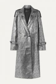 RtA - Andi metallic tweed coat at Net A Porter