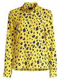 RtA - Blythe Leopard Print Button Down at Saks Fifth Avenue