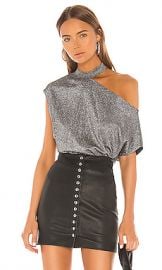 RtA Axel Top in Silver from Revolve com at Revolve