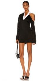 RtA Calandra Mini Dress in Black  FWRD at Forward