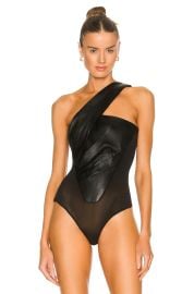 Rta River Bodysuit In Black at Revolve