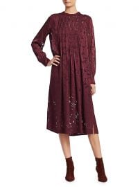 Rubie Floral Burnout Dress at Saks Fifth Avenue