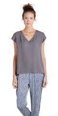 Rubina top in Steel at Joie