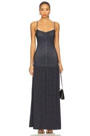 Ruched Front Scoop Maxi Dress at Revolve