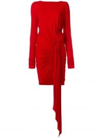 Ruched Jersey Dress by Alexandre Vauthier at Farfetch