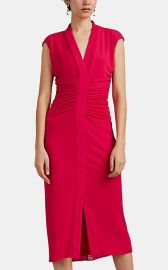 Ruched Jersey Midi-Dress at Barneys