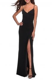 Ruched Jersey Trumpet Gown at Nordstrom