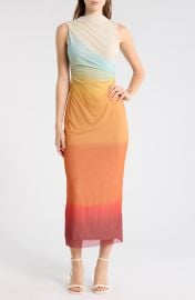 Ruched Ombré Maxi Dress at Nordstrom Rack