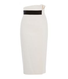 Ruched Waist Pencil Skirt by Karen Millen at Karen Millen