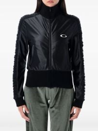 Ruched sleeve jacket at Farfetch