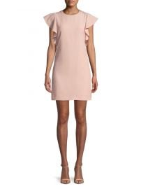 Ruffle Cap-Sleeve Sheath Dress by Laundry by Shelli Segal at Lord & Taylor