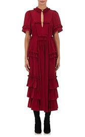 Ruffle-Embellished Silk Maxi Dress at Barneys