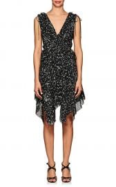 Ruffle Floral Silk Dress  Derek Lam 10 Crosby at Barneys