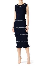 Ruffle Trim Sheath Dress by Alexia Admor at Rent the Runway