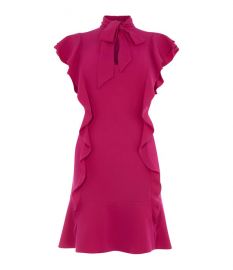 Ruffled Mini Dress at Karen Millen