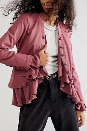 Ruffles Romance Jacket at Free People