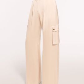 Rumer Wide Leg Cargo Pant in ivory Ramy Brook at Ramy Brook