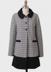 Rumor Has it houndstooth coat by Tulle at Ruche