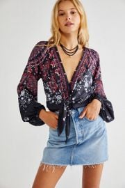 Run Free Blouse at Free People