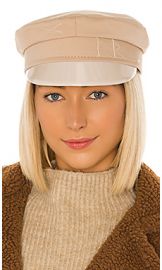 Ruslan Baginskiy Baker Boy Cap in Light Brown from Revolve com at Revolve