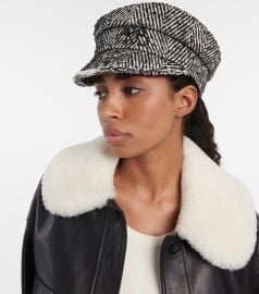 Ruslan Baginskiy Herringbone Newsboy Cap at Mytheresa