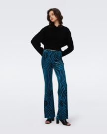 Ruthette Velvet Pants Diane von Furstenberg at Diane von Furstenberg