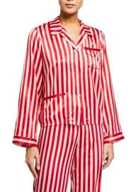 Ruthie Stripe Pajama Top at Bergdorfgoodman