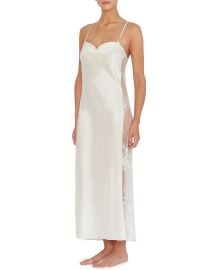 Rya Collection Darling Lace-Inset Satin Gown at Neiman Marcus