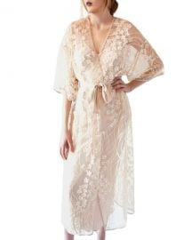 Rya Collection Kiss Floral Tulle Robe at Neiman Marcus