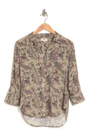 Ryan Leopard Print Collared Shirt at Nordstrom Rack