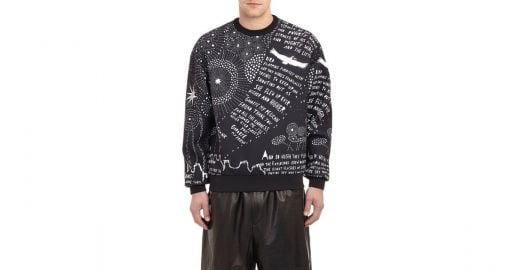 Ryan Printed Neoprene Sweatshirt by Juun.j at Barneys