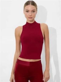 Rydel Tank in Garnet at Alice + Olivia
