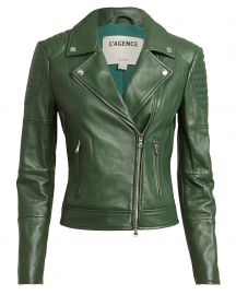 WornOnTV: Kristin’s dark green leather jacket on A Very Merry Cavallari ...