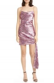 Ryder Paisley Satin Minidress   Nordstrom at Nordstrom