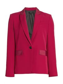 Rylie Button-Front Blazer  at Saks Fifth Avenue