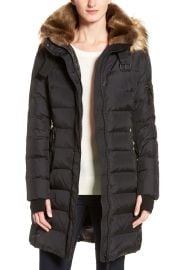 S13 Uptown Quilted Coat with Faux Fur Trim at Nordstrom