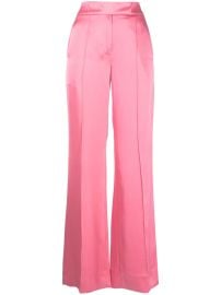 SA SU PHI high-waisted Flared Trousers Pink at Farfetch