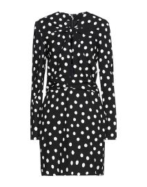 SAINT LAURENT Black Womens Short Dress at Yoox