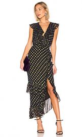 SALONI Anita Dress in Black from Revolve com at Revolve