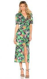 SALONI Eden Dress in Emerald Kingcup from Revolve com at Revolve